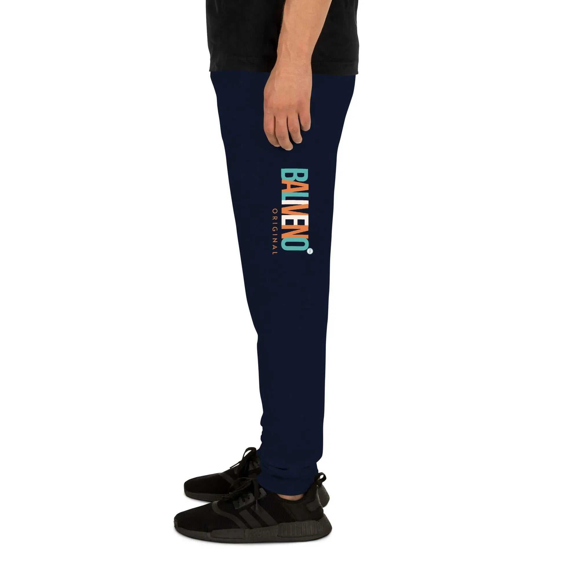 Baliveno Unisex Joggers, Baliveno Fashion, Cotton JoggersBaliveno Unisex Joggers, Baliveno Fashion, Cotton JoggersGet ready for that 10K run or take it slow in your backyard—these joggers are sure to make you feel comfortable either way.

• 60% cotton, 40% polyester pre-shrunk[Bal]