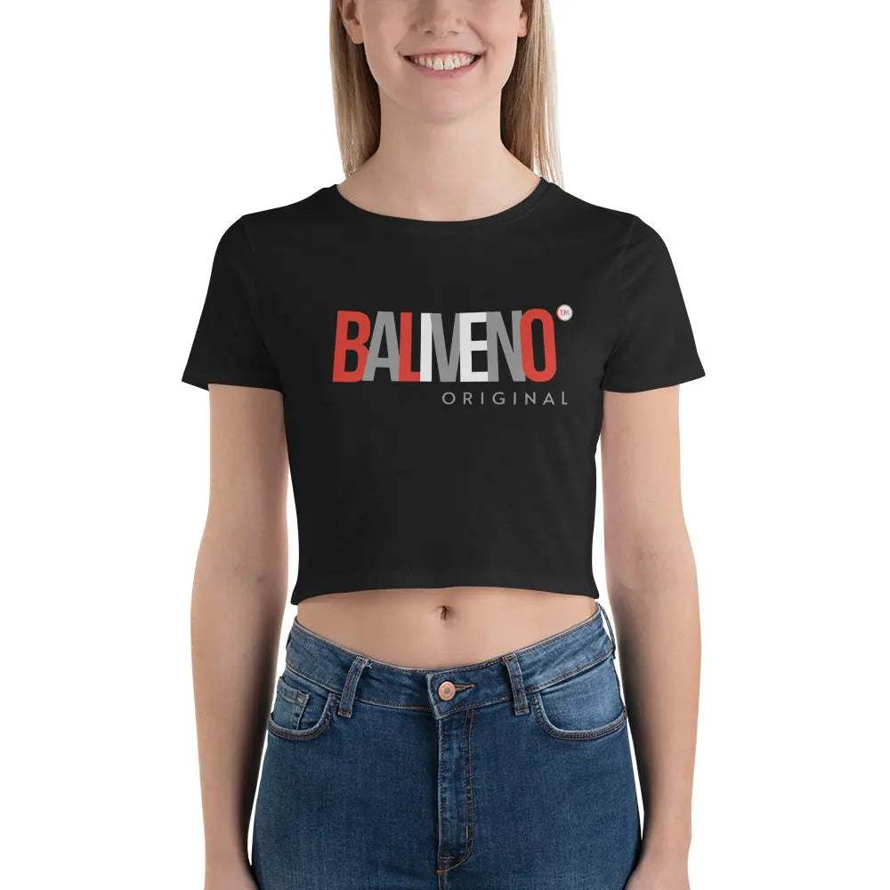Baliveno Women’s Crop Tee, Baliveno Fashion, Cotton Tee, Womens Tee, CThe season's trendiest garment - the crop top. This top is tight-fitting but still incredibly comfortable, and it hits just above the navel.

• 52% combed ring-spuBALIVENO FASHION HOUSE LTDBaliveno Women’s Crop Tee, Baliveno Fashion, Cotton Tee, Womens Tee, Crop Top, Womens Crop Tshirt,BALIVENO FASHION HOUSE LTD
