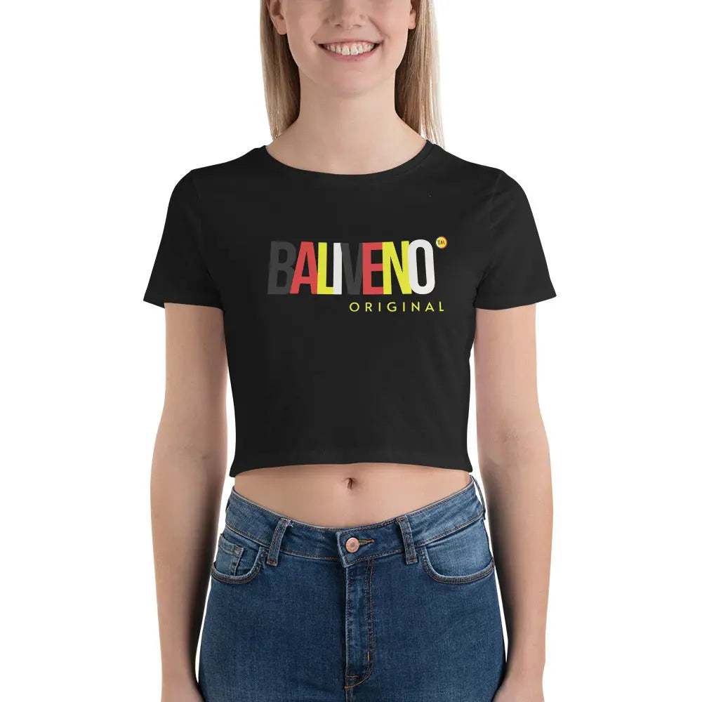 Baliveno Women’s Crop Tee, Baliveno Fashion, Cotton Tee, Womens Tee, CThe season's trendiest garment - the crop top. This top is tight-fitting but still incredibly comfortable, and it hits just above the navel.

• 52% combed ring-spuBALIVENO FASHION HOUSE LTDBaliveno Women’s Crop Tee, Baliveno Fashion, Cotton Tee, Womens Tee, Crop Top, Womens Crop Tshirt,BALIVENO FASHION HOUSE LTD