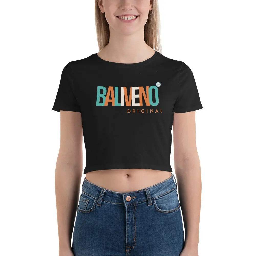 Baliveno Women’s Crop Tee, Baliveno Fashion, Cotton Tee, Womens Tee, CThe season's trendiest garment - the crop top. This top is tight-fitting but still incredibly comfortable, and it hits just above the navel.

• 52% combed ring-spuBALIVENO FASHION HOUSE LTDBaliveno Women’s Crop Tee, Baliveno Fashion, Cotton Tee, Womens Tee, Crop Top, Womens Crop Tshirt,BALIVENO FASHION HOUSE LTD