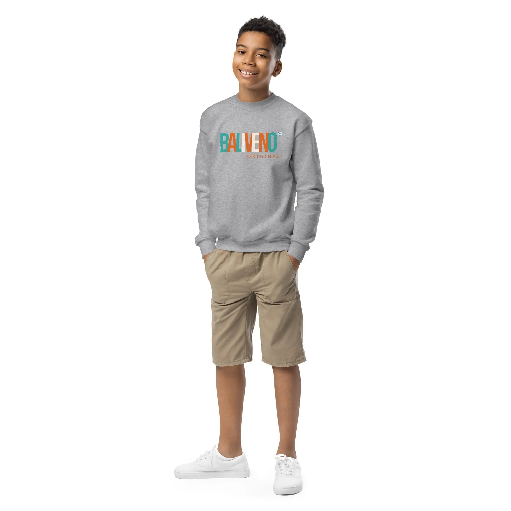 Baliveno Youth Sweatshirt, Printed Sweatshirt, Baliveno Fashion, CottoCozy and cool, this youth crewneck sweatshirt is designed for every adventure. Made from soft fleece fabric, it’s easy to wear and hassle-free to wash. Whether headeBALIVENO FASHION HOUSE LTDBaliveno Youth Sweatshirt, Printed Sweatshirt, Baliveno Fashion, Cotton Sweatshirt,BALIVENO FASHION HOUSE LTD