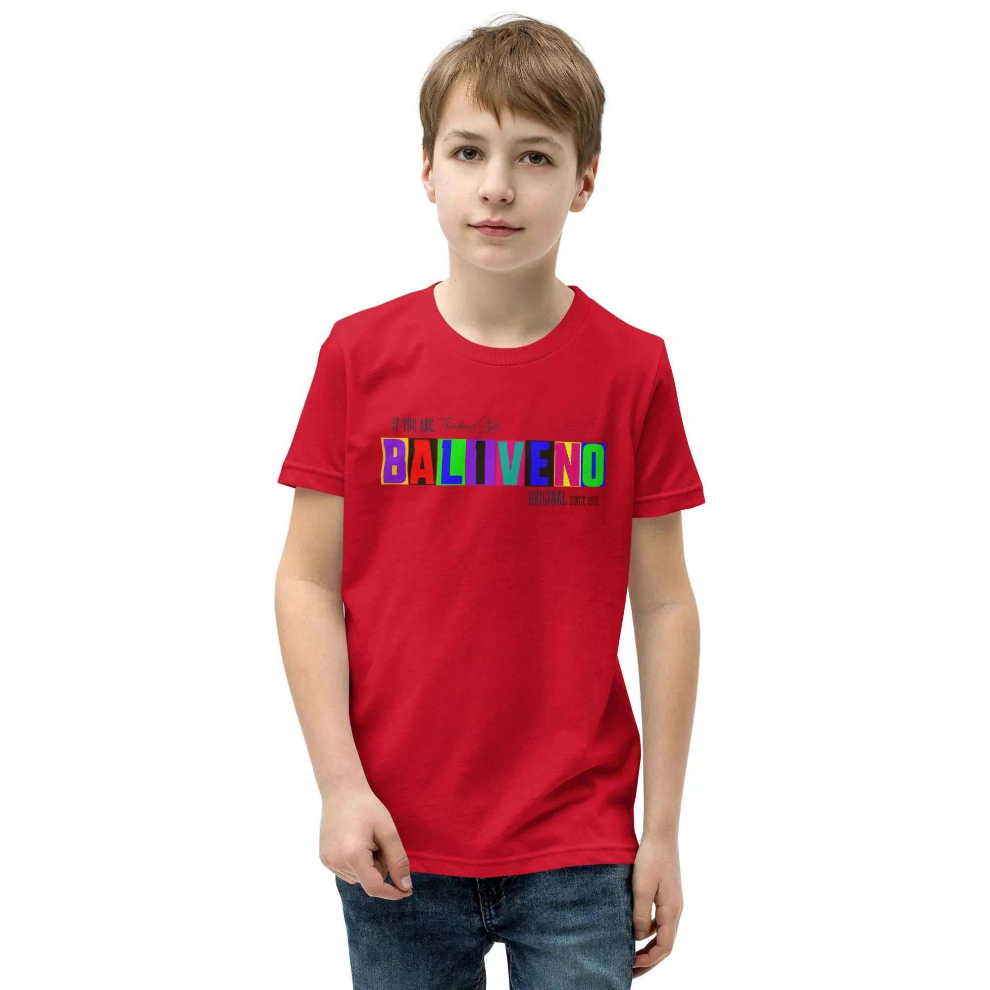 Baliveno Youth Printed Cotton T-shirtBaliveno Youth Printed Cotton T-shirtThis is the tee that you've been looking for, and it's bound to become a favorite in any youngster's wardrobe. It's light, soft, and comes with a unique design that [Bal]